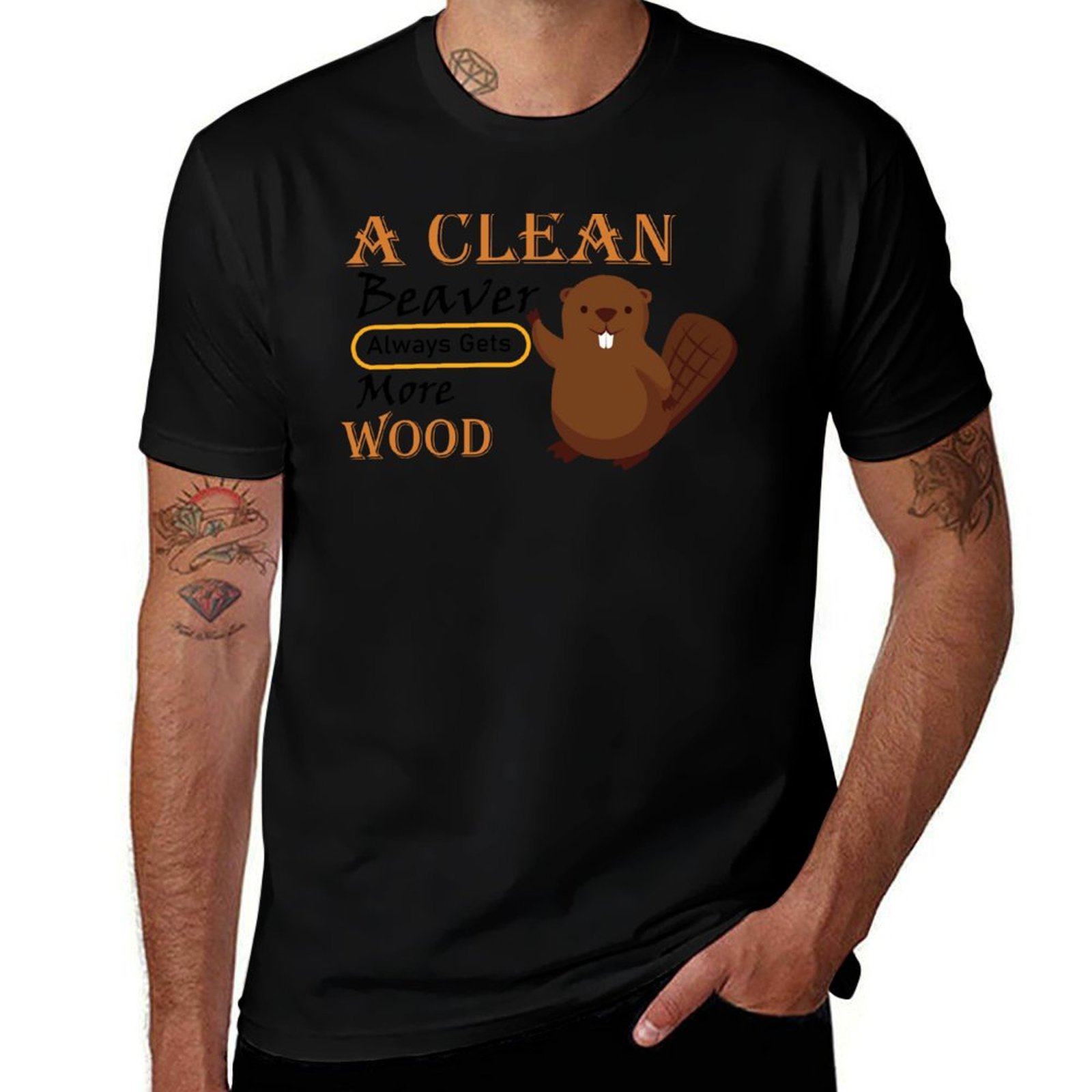 Funny, A Clean Beaver Always G - Woodworking Jokes review and price