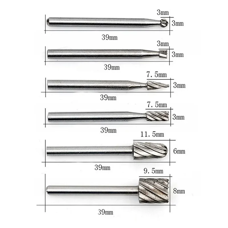 6pcs/Set Dremel Rotary Tools M - Wood Chisel Set review and price