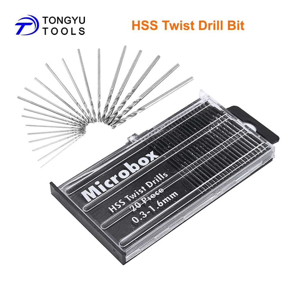 20Pcs Mini Twist Drill Bit Mic - Woodworking Resin review and price