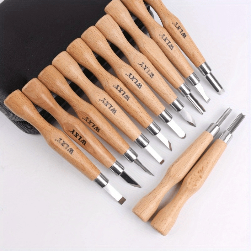 Set Of 12 Professional Wooden  - Wood Chisel Set review and price