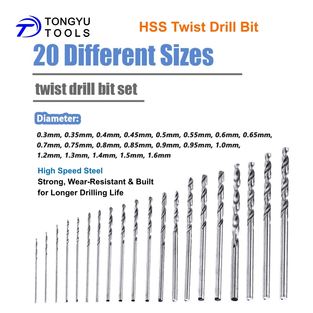 Micro Mini Twist Drill Bit Set - Woodworking Resin review and price