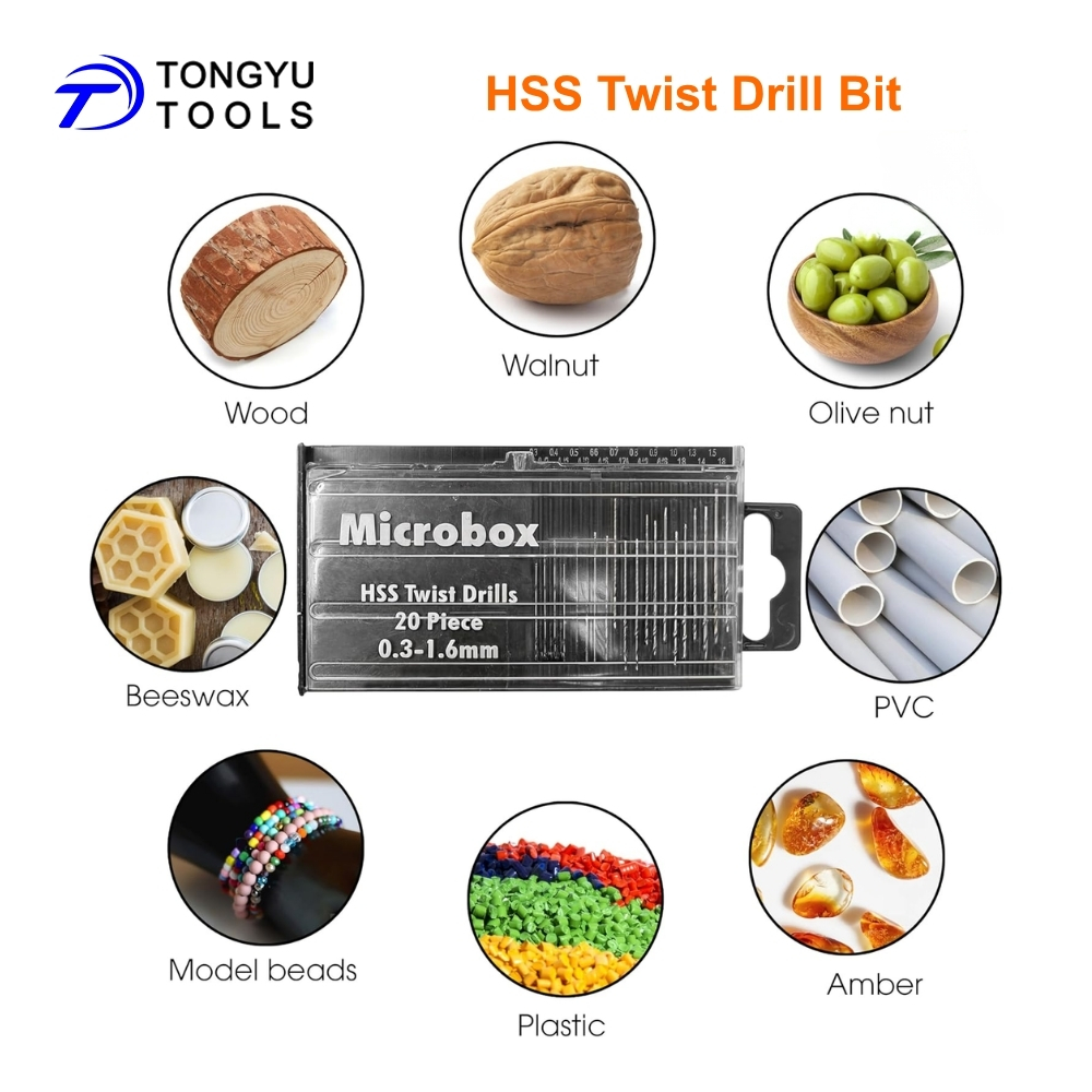 Micro Mini Twist Drill Bit Set - Woodworking Resin review and price