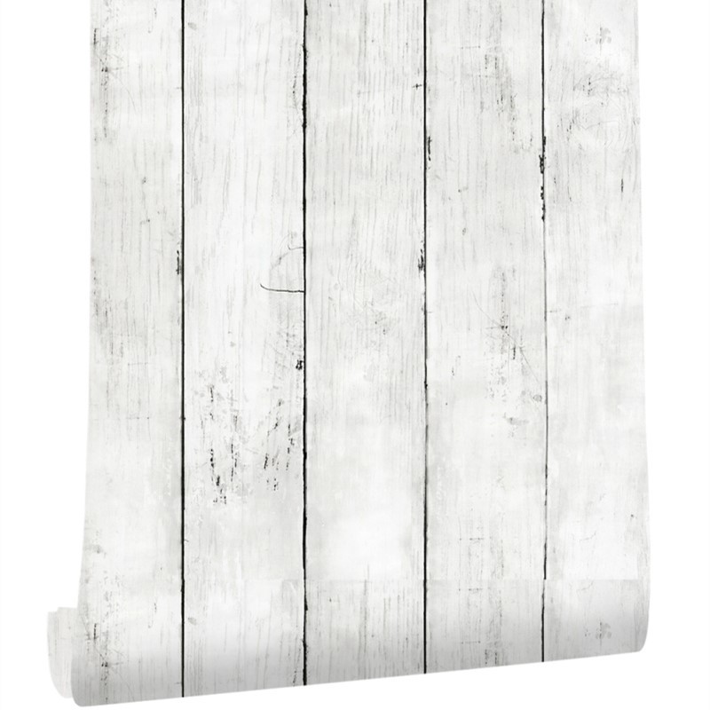 Ivory White Retro Imitation Wo - Woodworking Wallpaper review and price