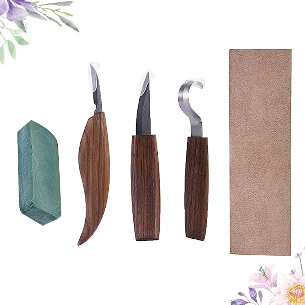 5pcs Carving Knife Set Stainle - Wood Chisel Set review and price